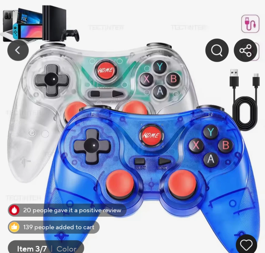 Tectinter Wireless Gaming Controller - photo 3