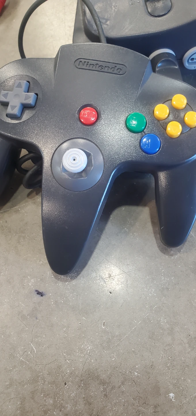 Nintendo 64 Console with Controller and NHL Breakaway 98 - photo 2