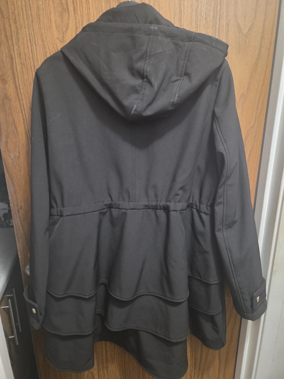 Jessica Simpson black hooded jacket - photo 3