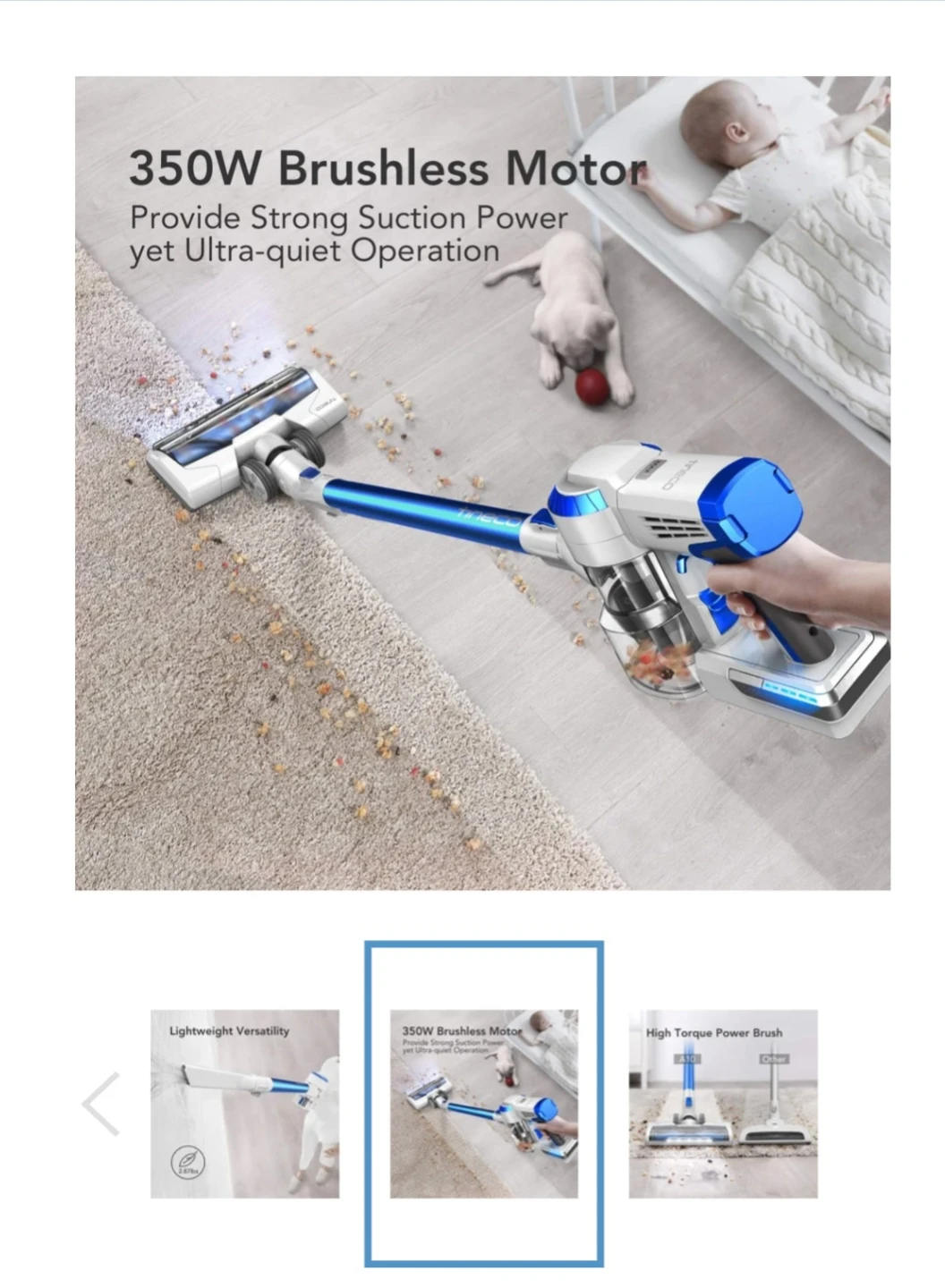 Tineco A10 Hero Cordless Stick Vacuum - photo 3