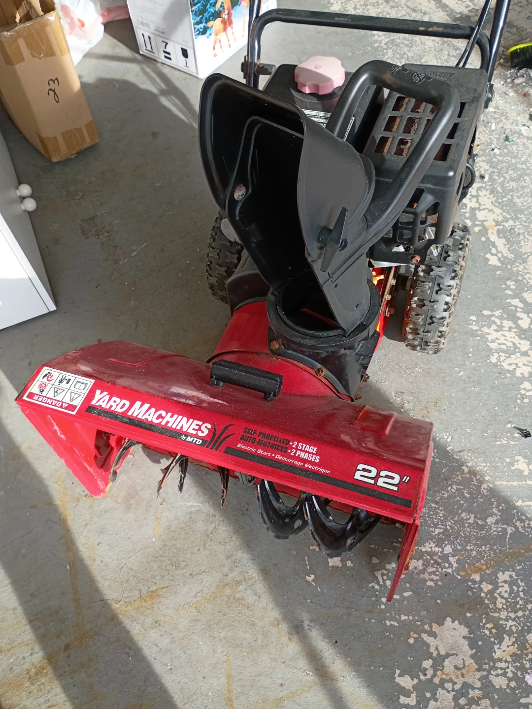 Yard Machines 22-inch 2-Stage Snowblower