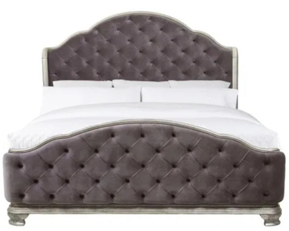Tufted Upholstered Bed Frame - photo 4
