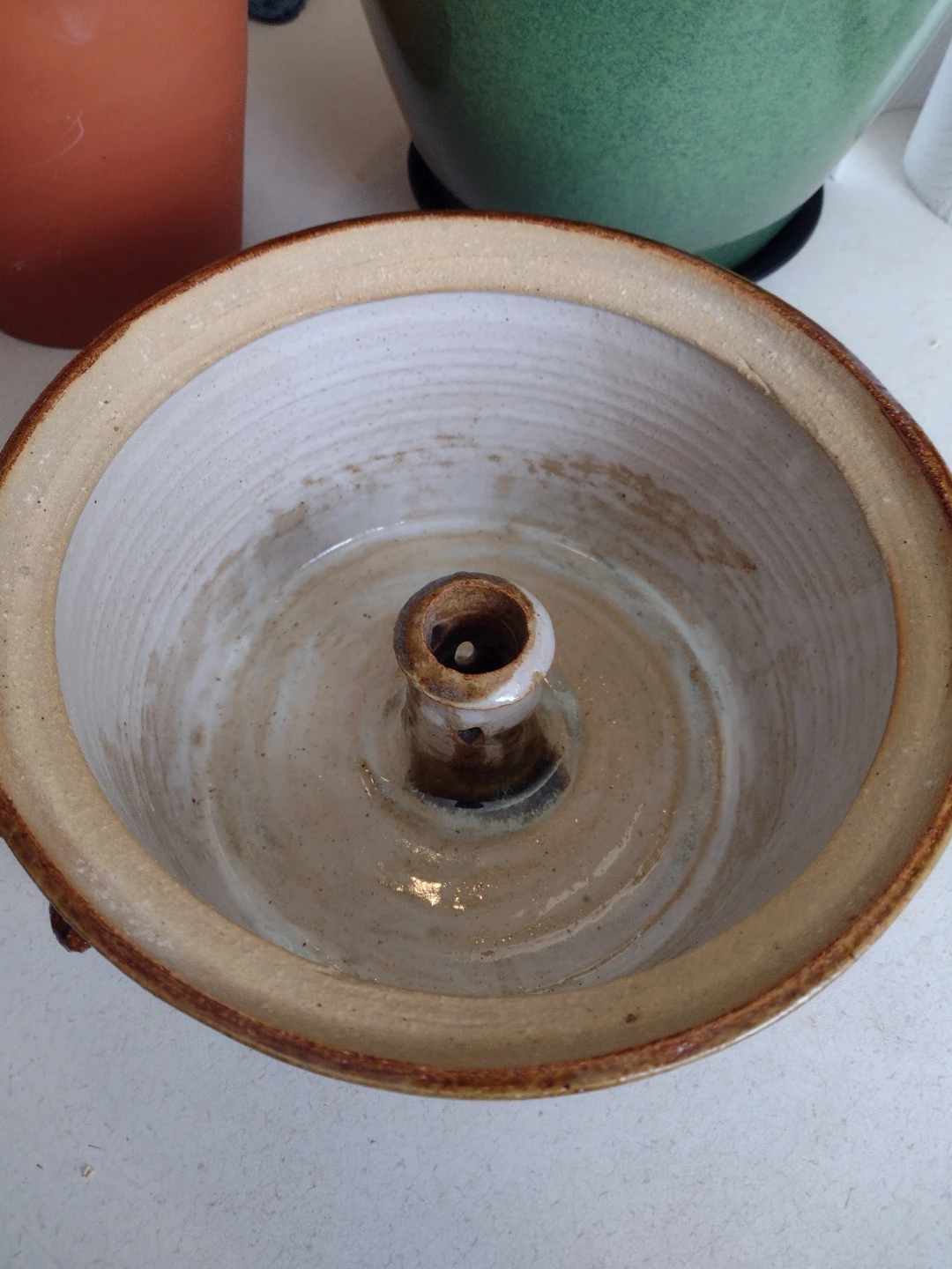 Handcrafted Vintage Ceramic Chicken Baker - photo 4