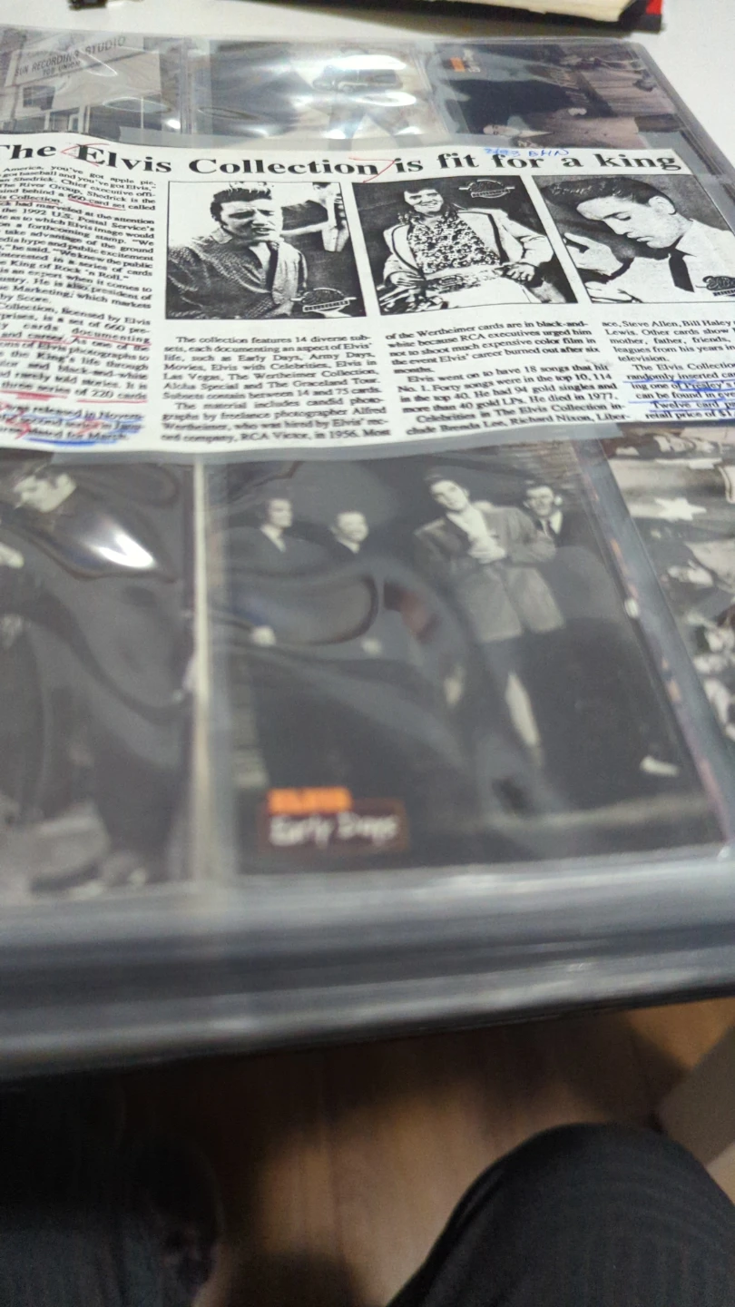 Elvis Presley Collector's Card Album - photo 2