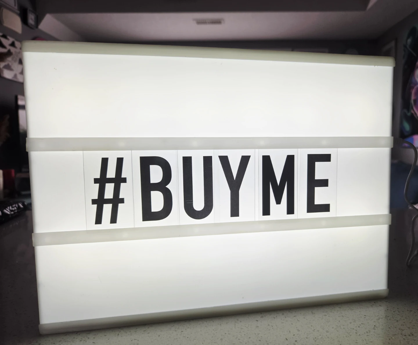 Sharper Image LED Message Board - photo 2