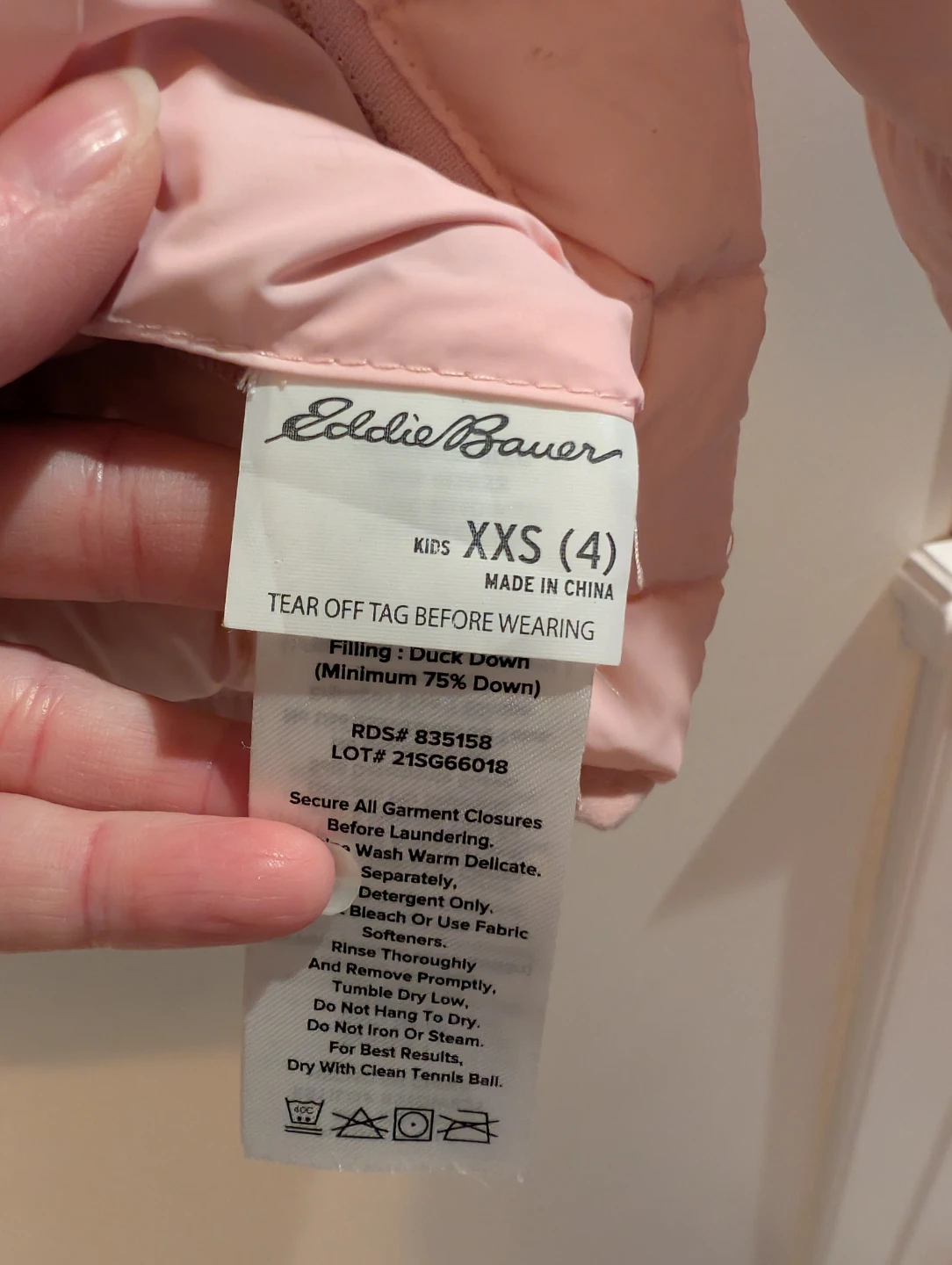 Eddie Bauer Kids Down Jacket Size XXS (4) - photo 3