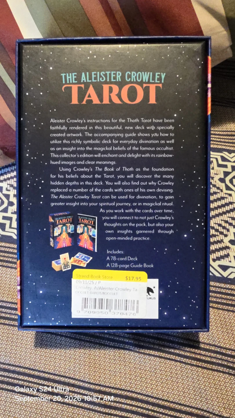 The Aleister Crowley Tarot Deck and Guidebook - photo 3