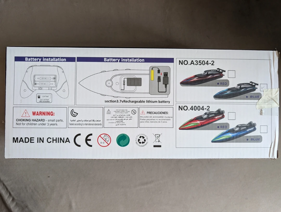 New Remote Control Speedboat - photo 3