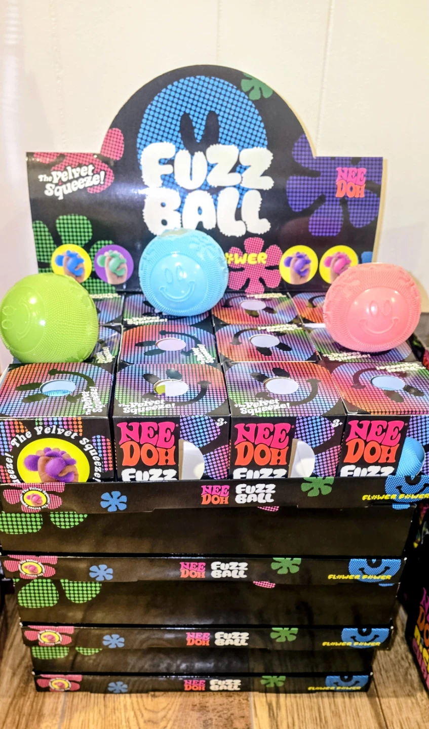 Nee Doh Fuzz Ball Flower Power