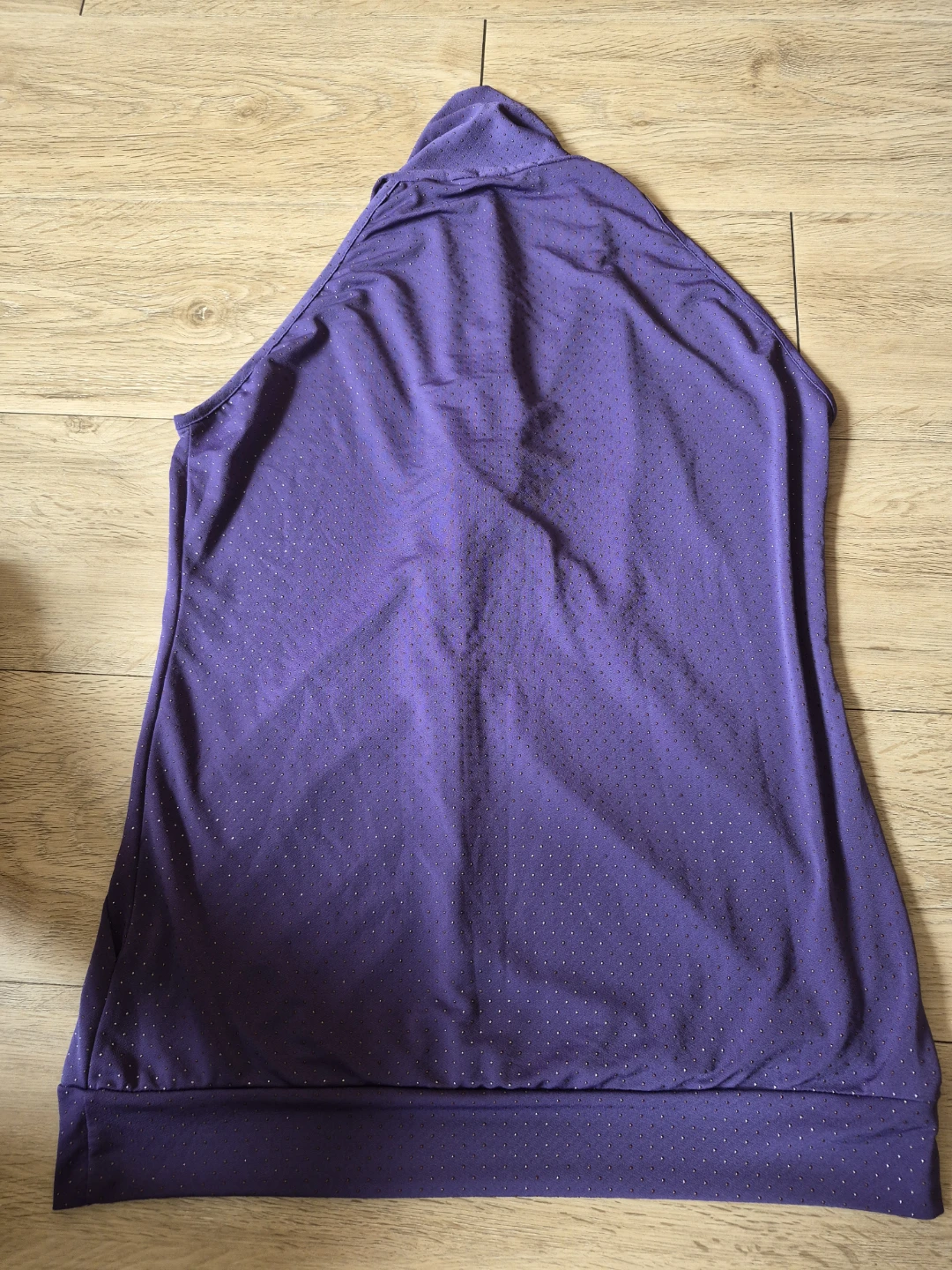 Golbary Purple Studded Halter Top size M - photo 3