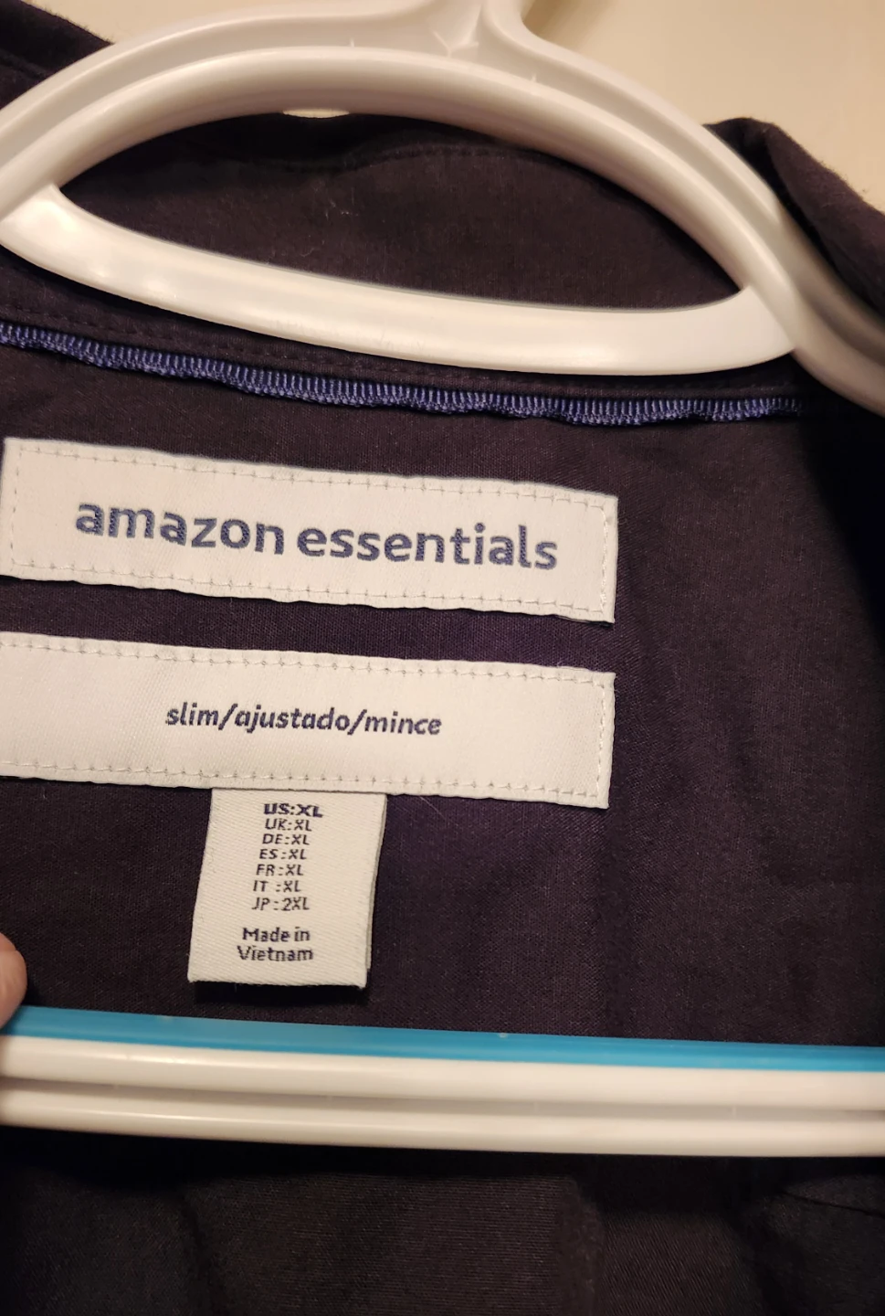 Amazon Essentials Slim Fit Shirt Black XL 🏈 - photo 2