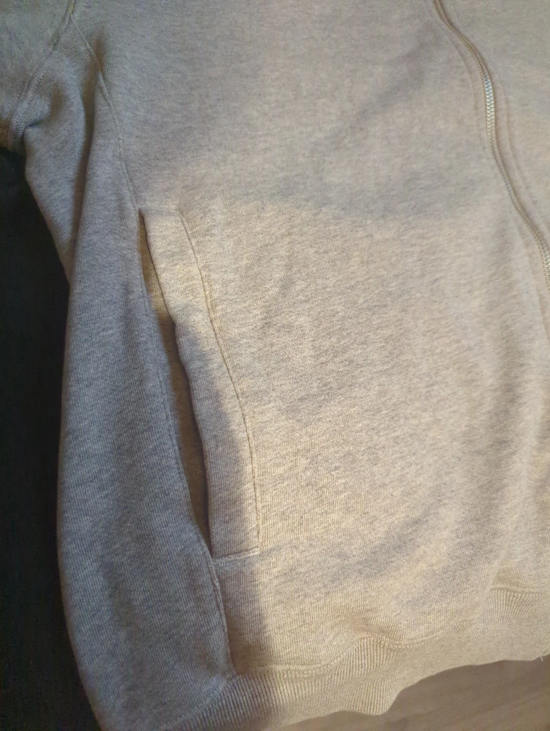 Ovo zipup turtle neck brand new no tag grey large - photo 3