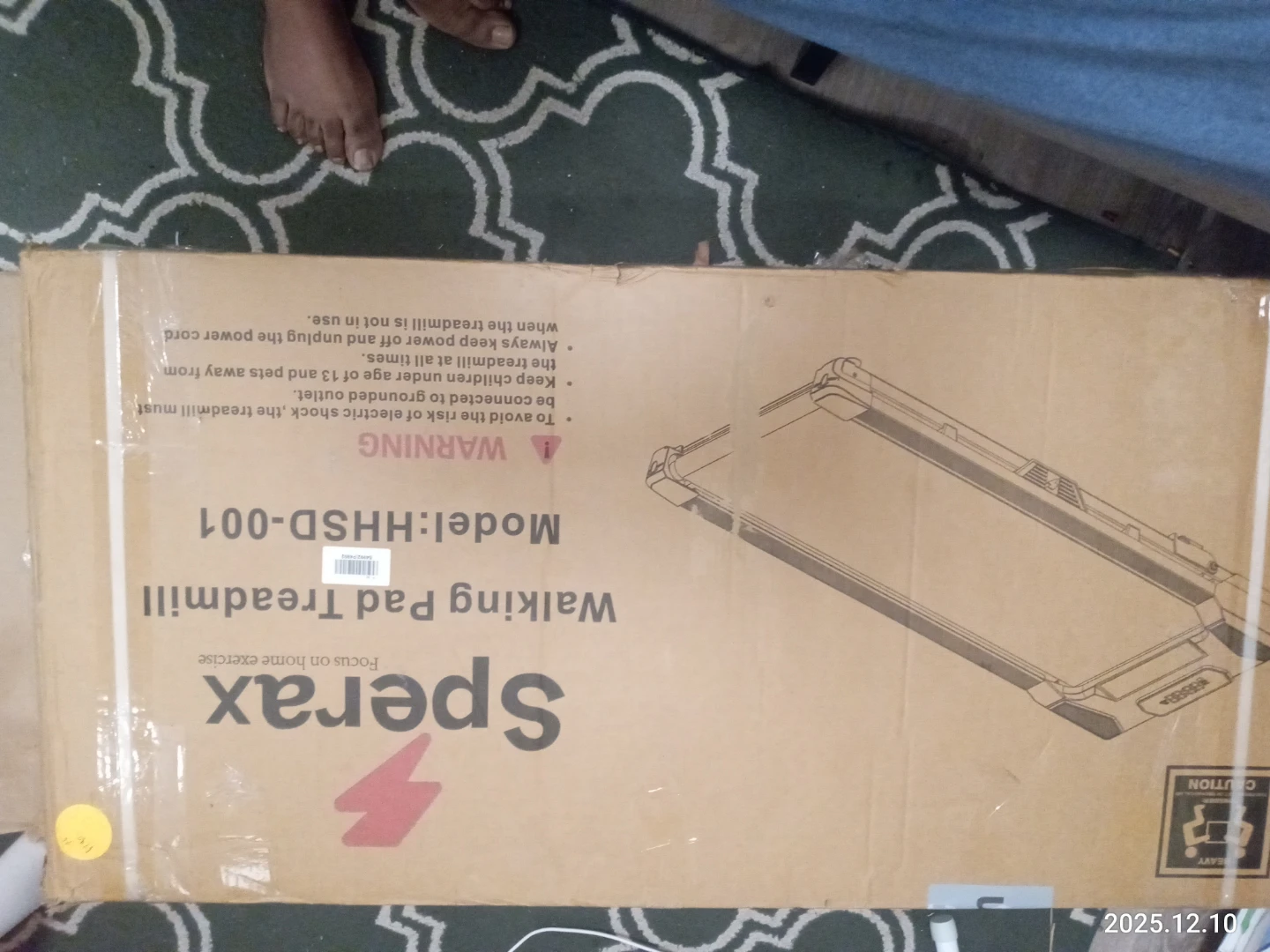 Spearax Walking Pad Treadmill HHSD-001 - photo 4
