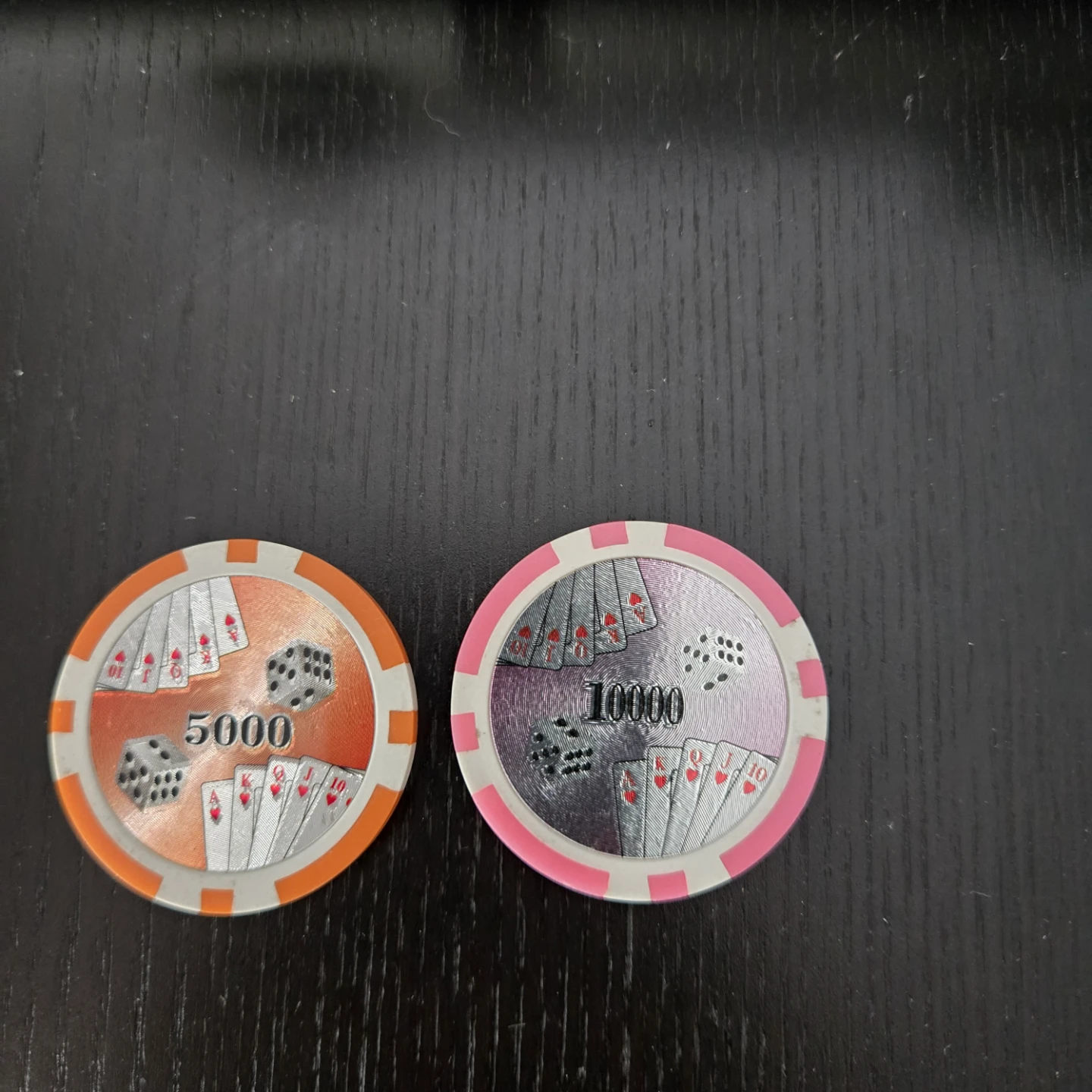 Poker Chip Set in Silver Case - photo 3