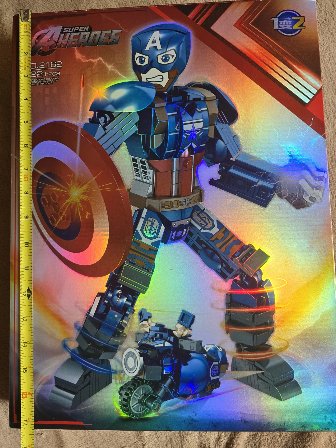 Super Heroes Captain America Building Block Set - photo 3