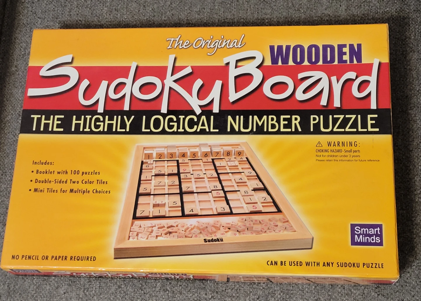 Wooden Sudoku Board Game - photo 3