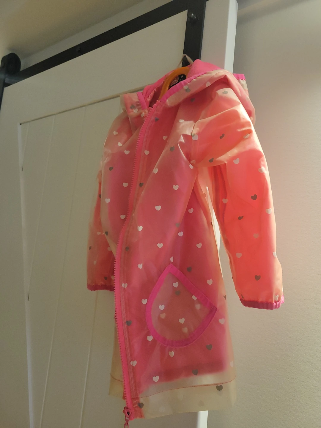 Cool Club by Smyk Pink Heart Raincoat Size 98 - photo 5