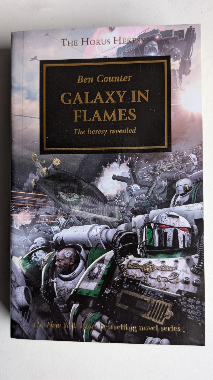 Galaxy in Flames by Ben Counter, The Horus  Heresy Book 3