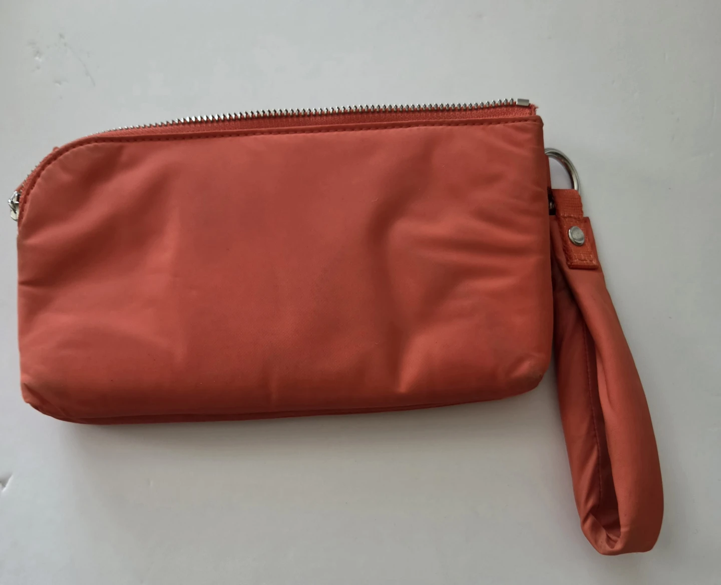 Lululemon Orange Double Pouch Wristlet - photo 2