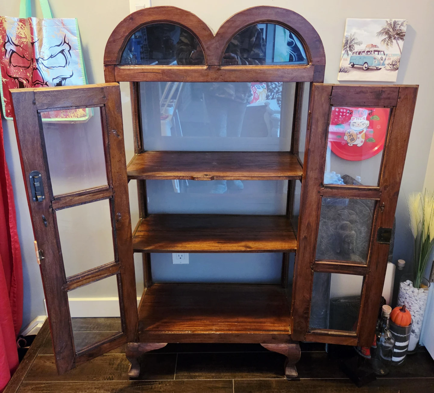 Wooden Display Cabinet - photo 5