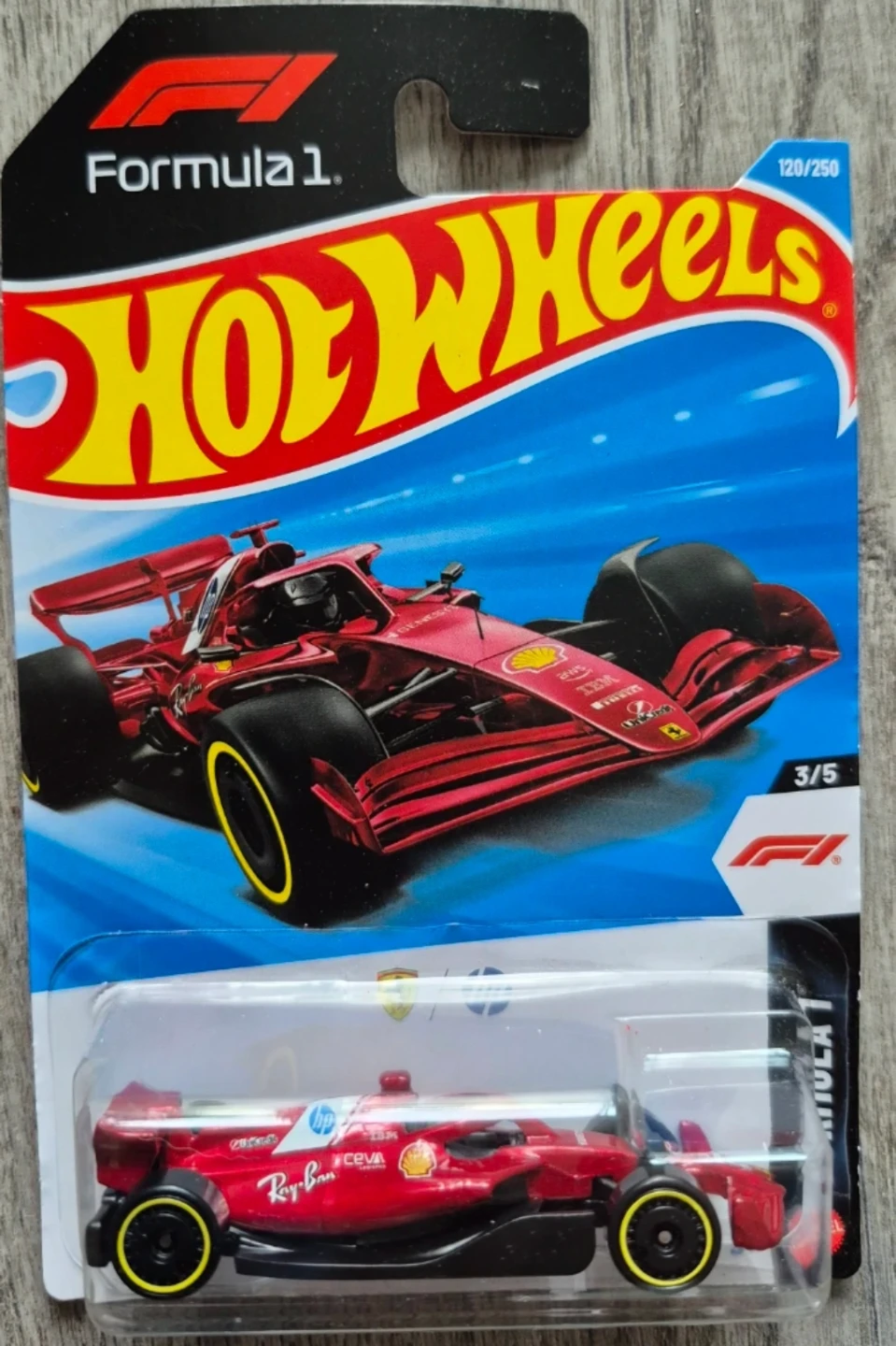 Hot Wheels Formula 1 Red Race Car Toy