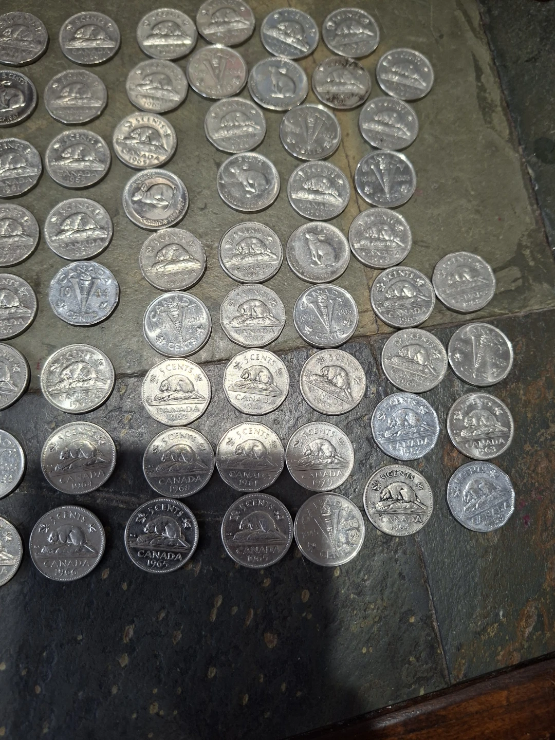 1940s to 1960s Nickels - photo 3