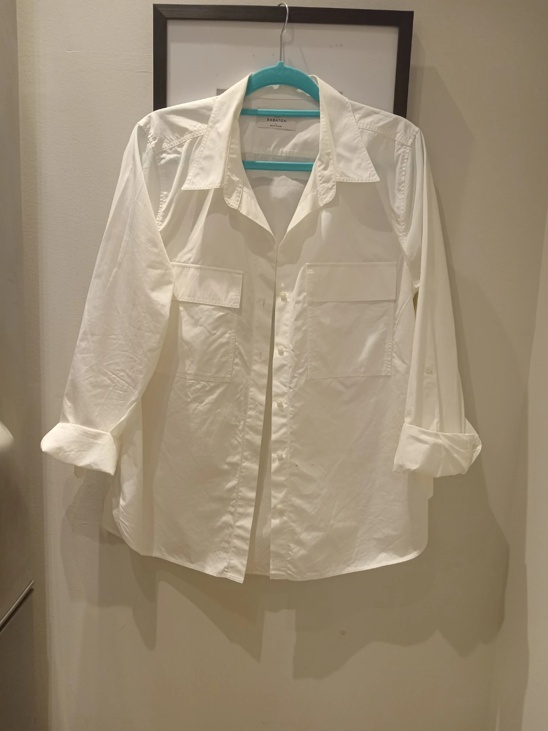 Babaton White Button-Up Shirt - photo 2
