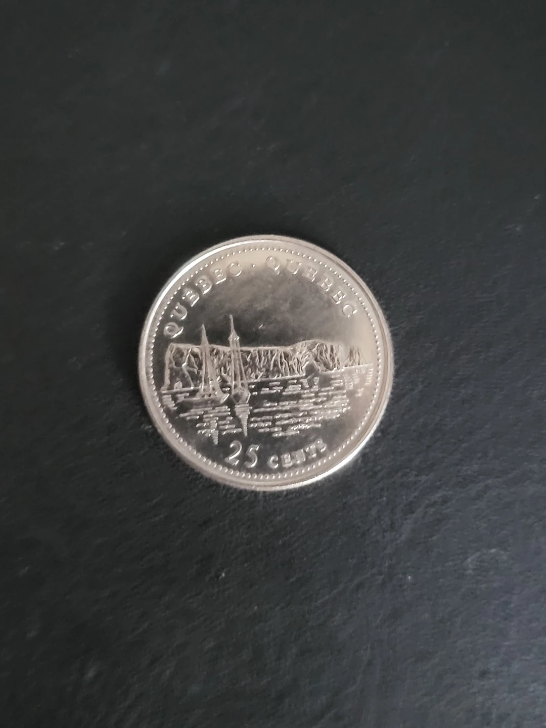 1867-1992 Canada 25 Cent Coin - Quebec