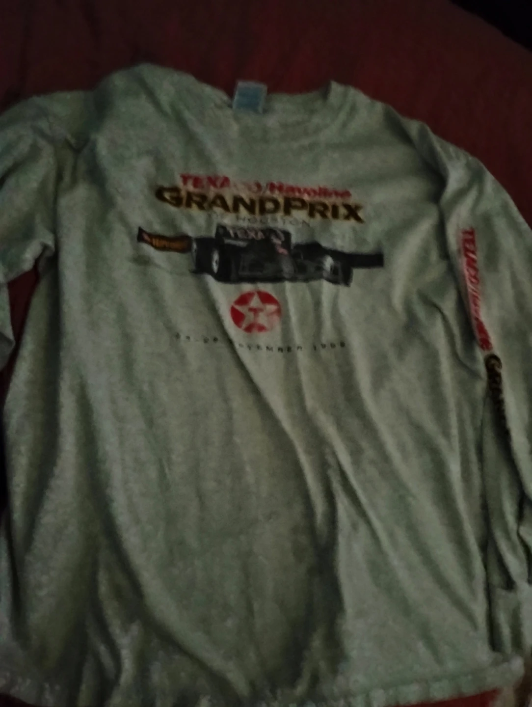 Vintage Texaco Grand Prix Houston Long Sleeve T-Shirt - photo 2