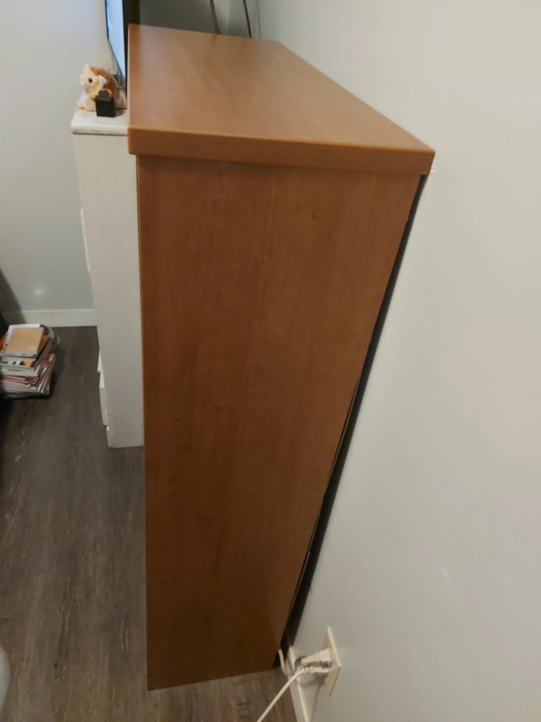Wooden 3-Shelf Bookcase - photo 2