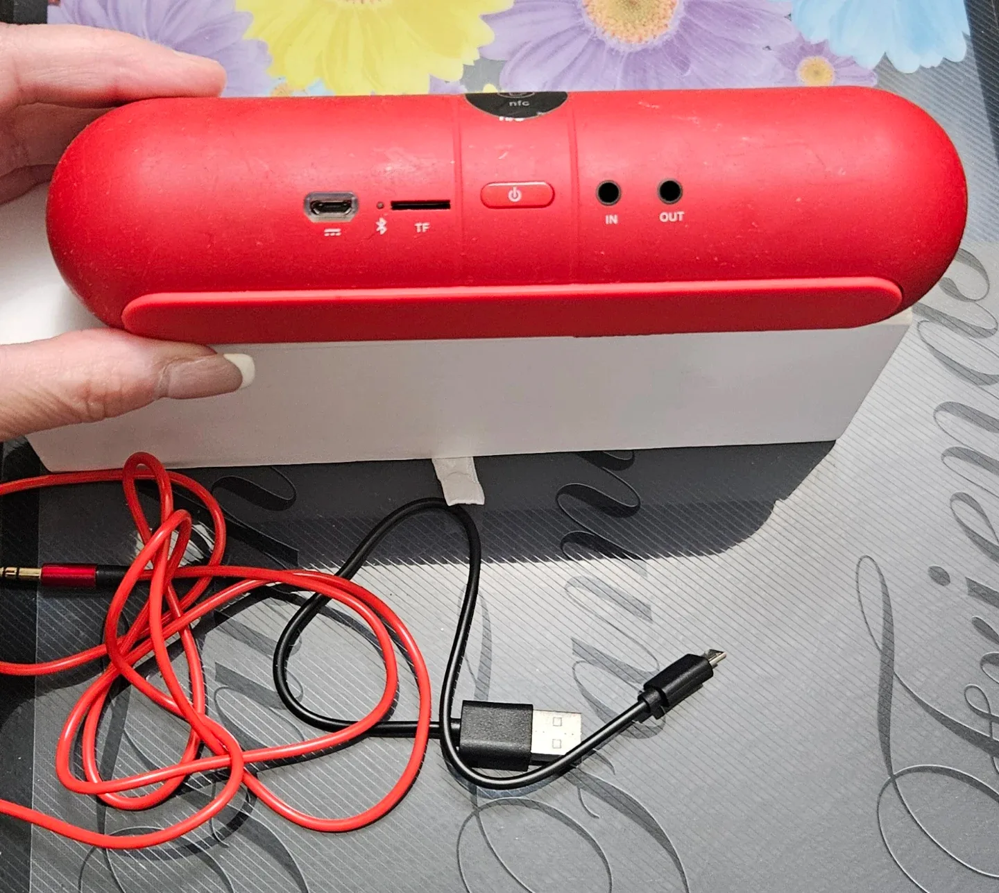 Red Pill Portable Speaker - photo 3
