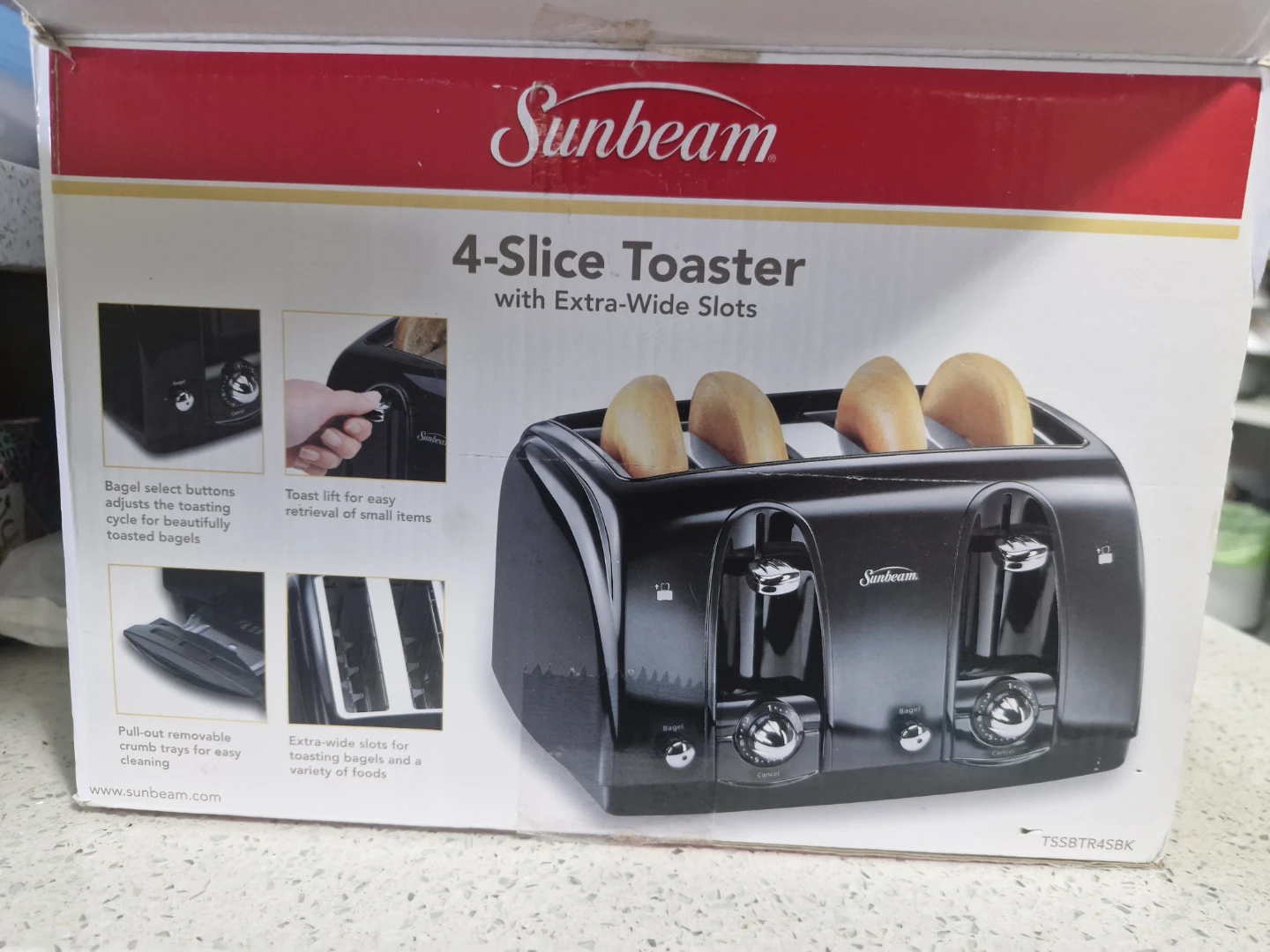 Sunbeam 4-Slice Toaster