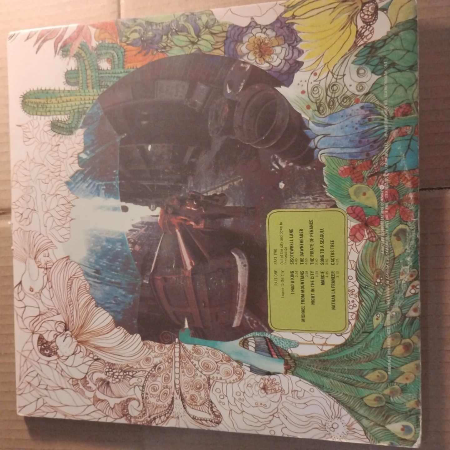 Joni Mitchell Song To A Seagull Vinyl Record - photo 2