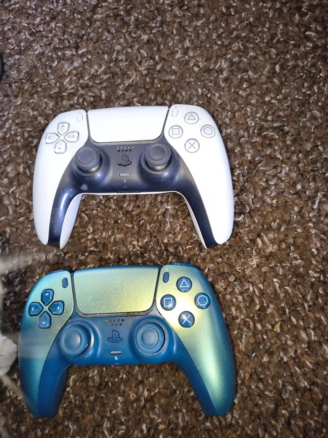 Two PlayStation 5 DualSense Wireless Controllers