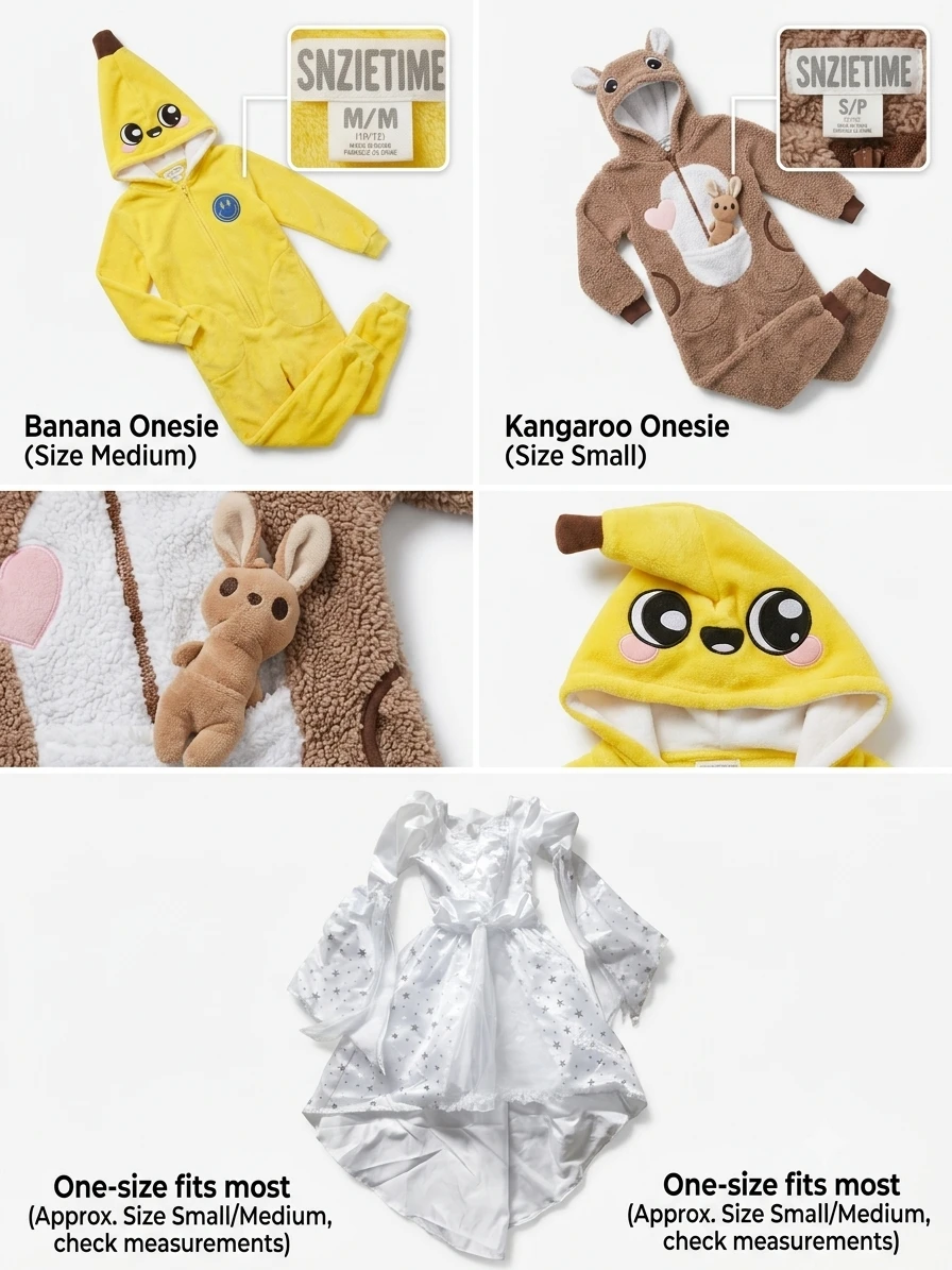 Costumes: Two Onesies and Star Dress