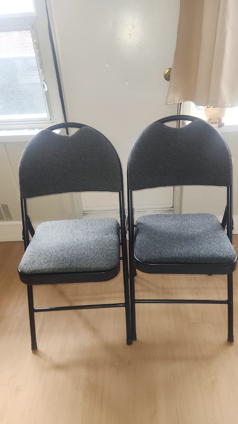 Folding Chairs pack of 2