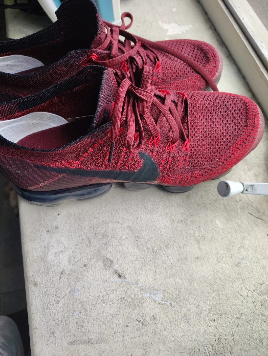 Nike Air VaporMax Flyknit Red - photo 2