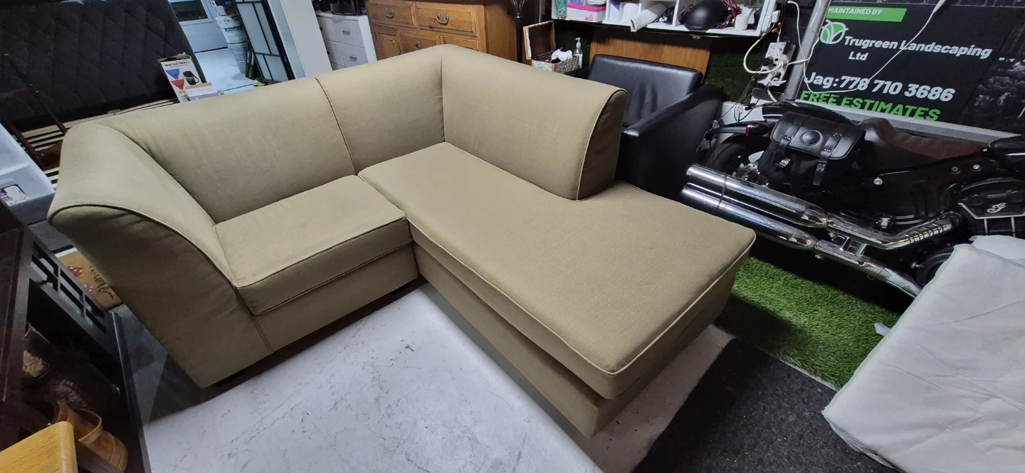 Beige Sectional Sofa - photo 2