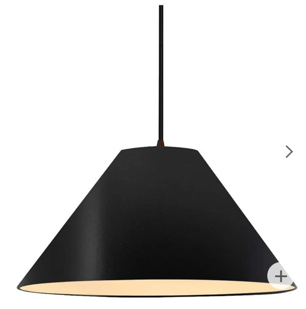 Radiance Collection Handcrafted Black Ceramic Pendant Light - photo 2