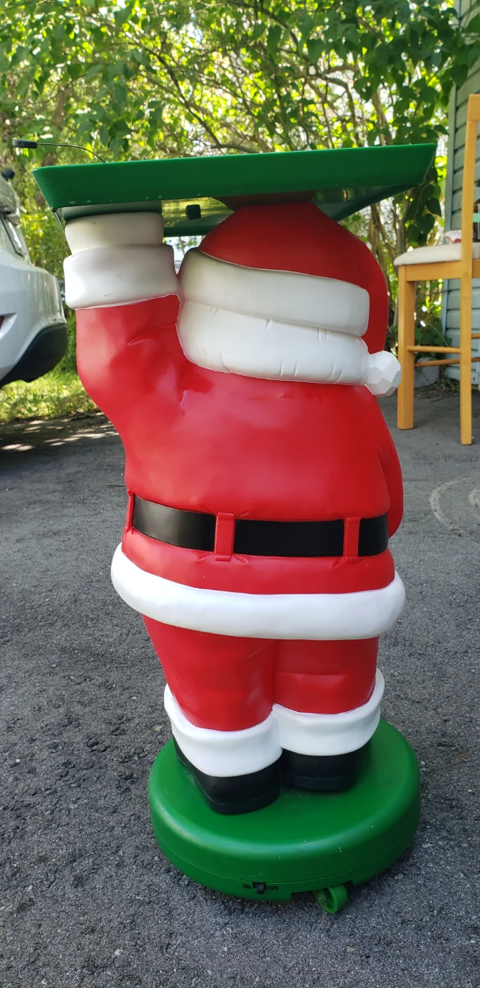 Vintage " MR Christmas "Remote Controlled Santa Holiday Tray - photo 2