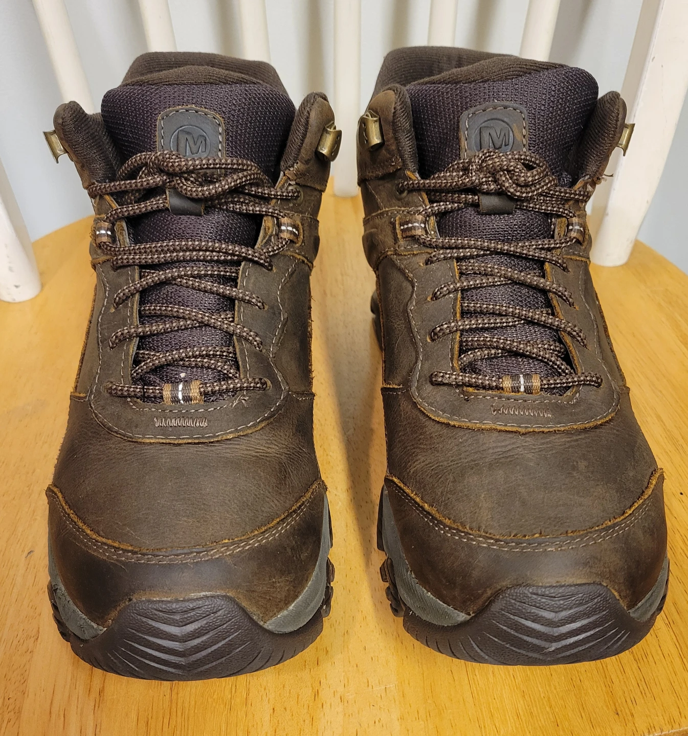 Merrell Men Moab Adventure 3 Mid Earth hiking Boots Sz 9.5 - photo 3