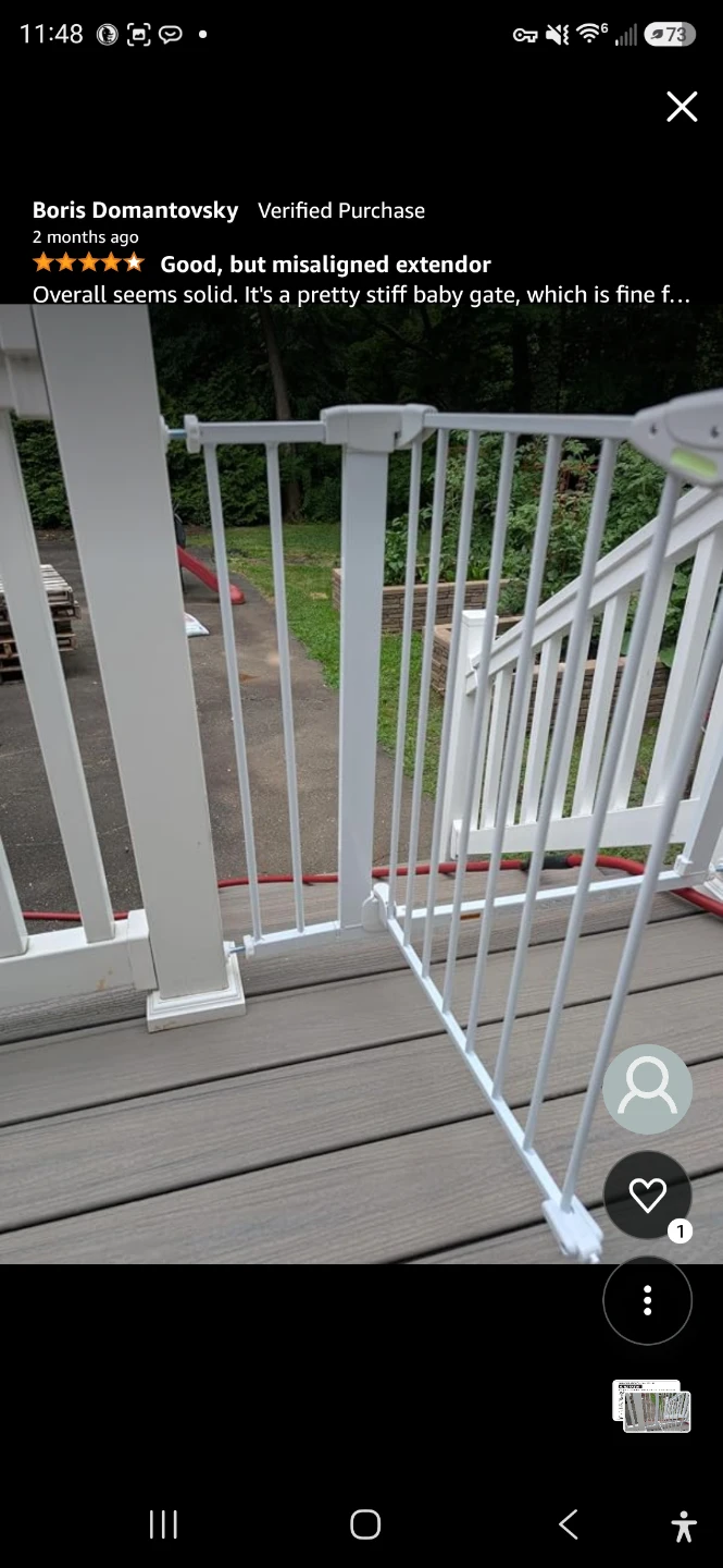 North States Glow-in-the-Dark Baby Gate - photo 4