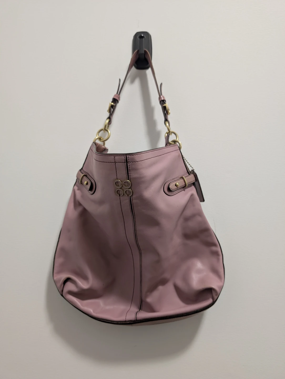 Coach Leather Hobo Bag