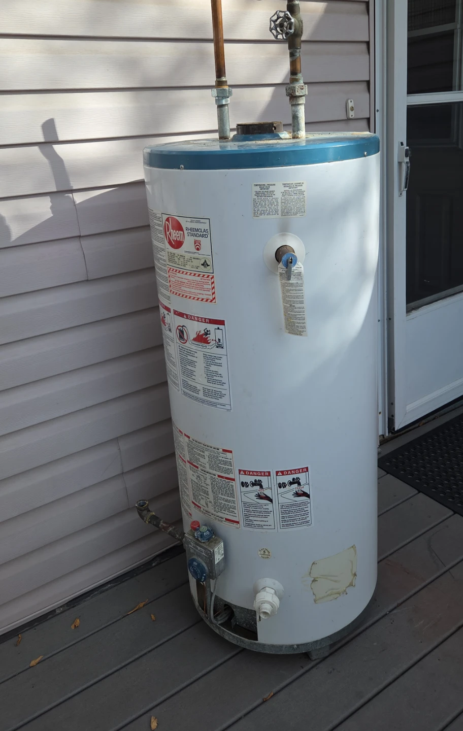 Rheem Rheemglas Standard Water Heater