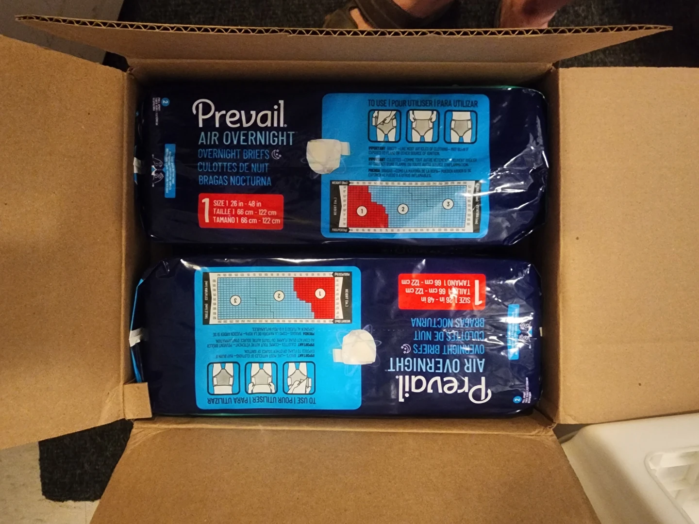 Prevail Air Overnight Briefs Size 1 (80 Total) - photo 3