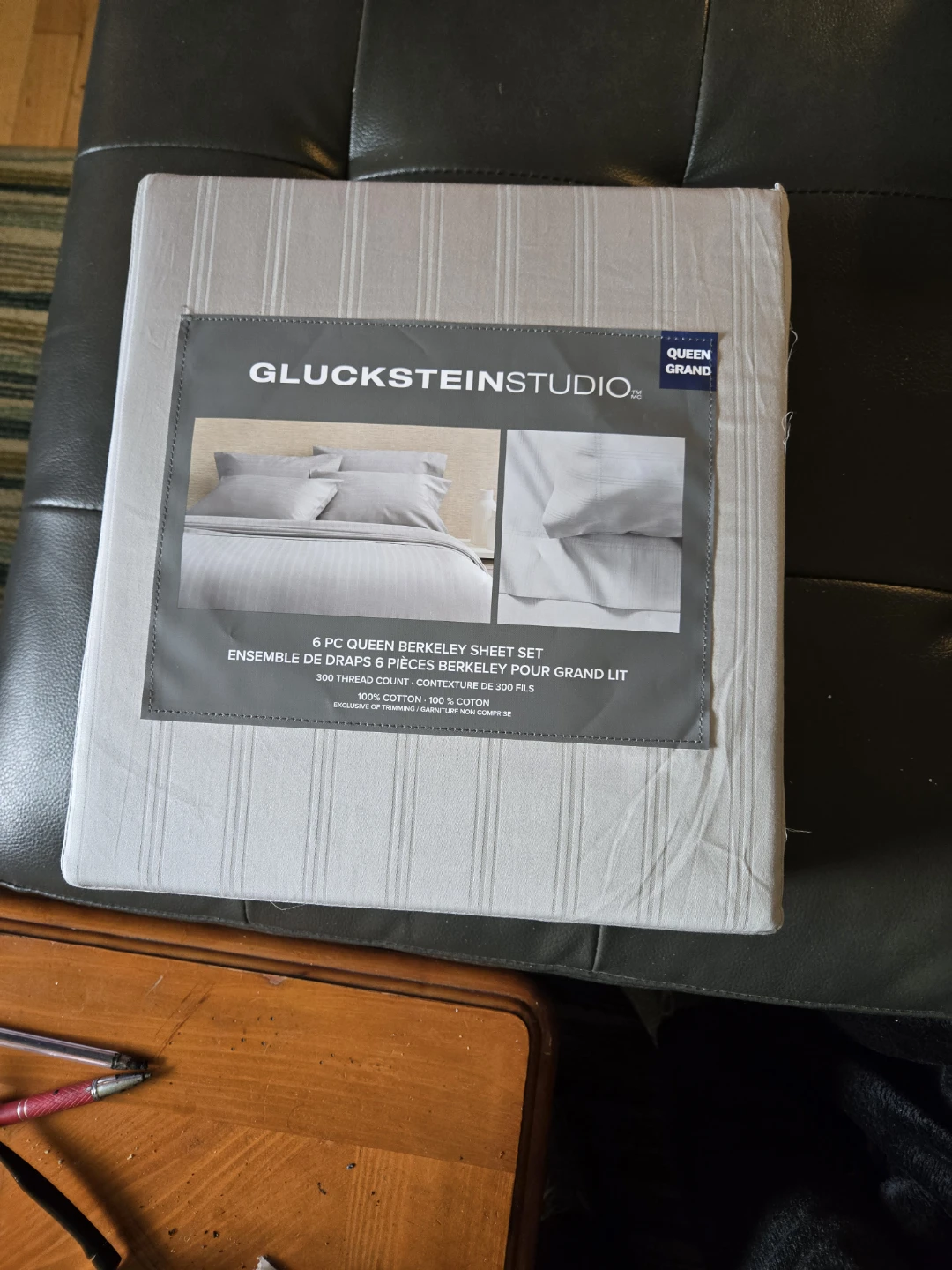 GlucksteinStudio Queen Berkeley Sheet Set