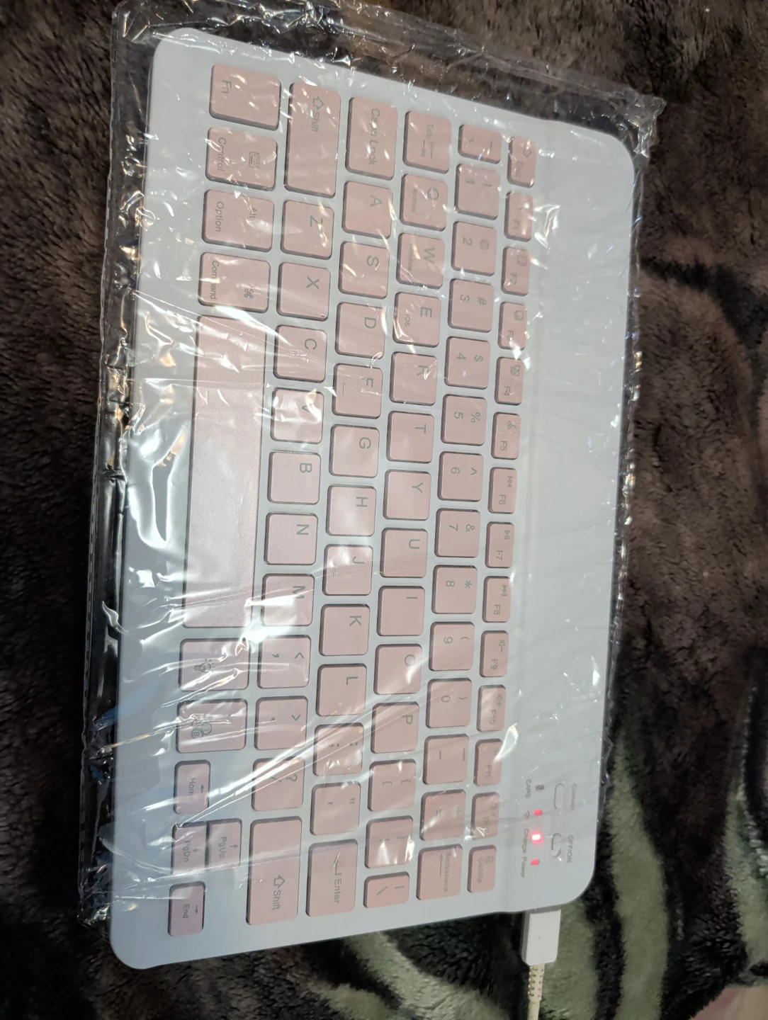 Pink Samsung Galaxy Tab A9 Plus Keyboard Case