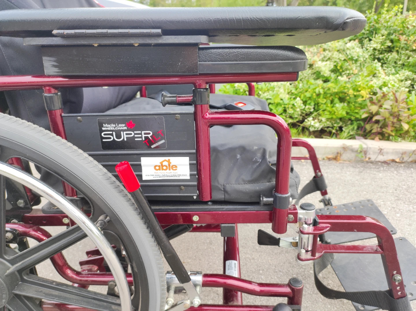 Maple Leaf Super Tilt Wheelchair - photo 4