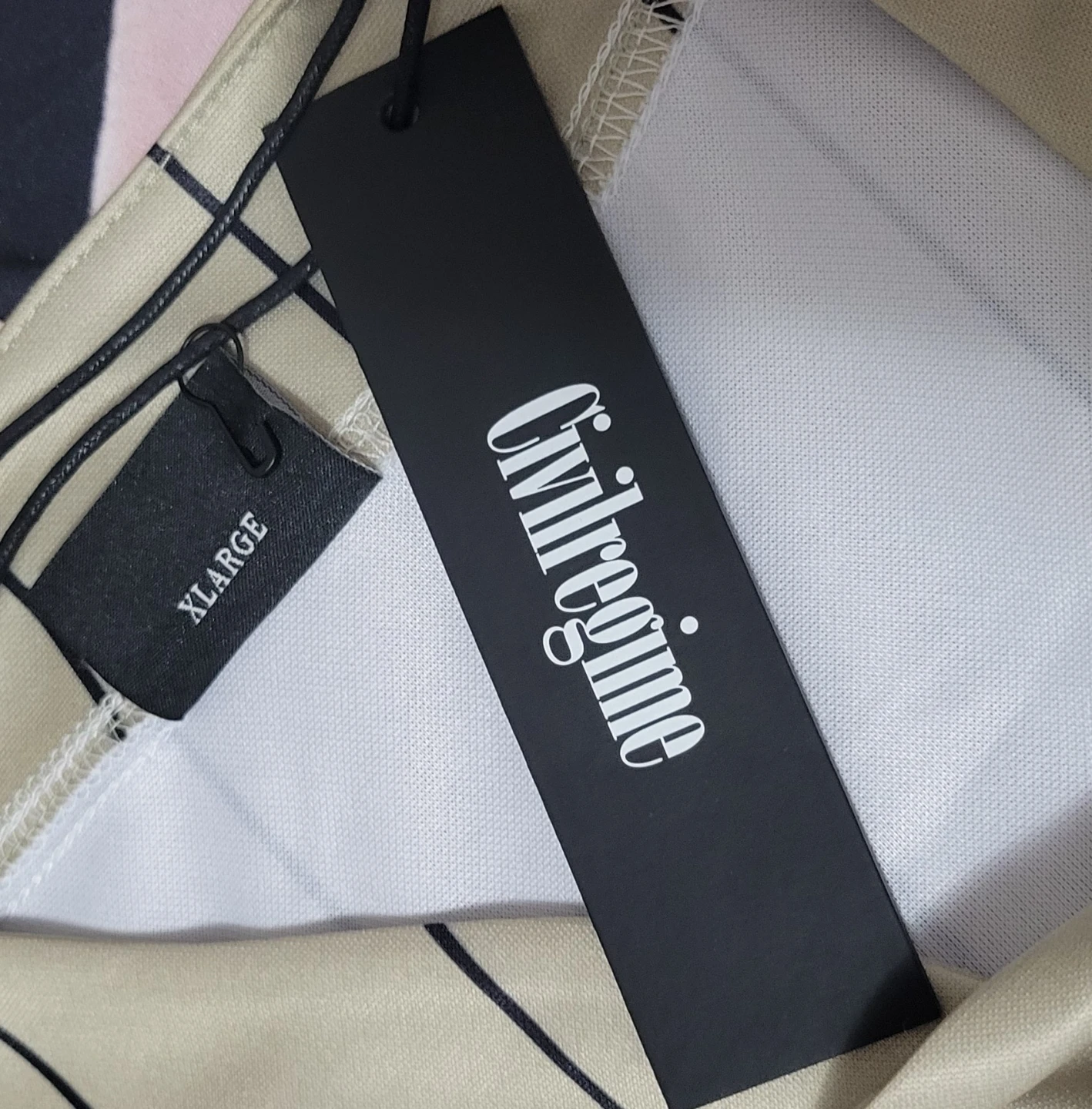 Civil Regime Baseball Jersey Tan XL - photo 2