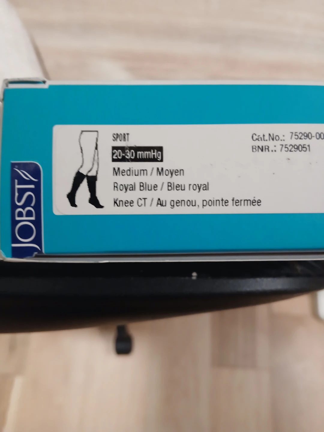 JOBST Sport Compression Socks - Royal Blue, Medium - photo 2